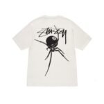 Stussy Arachnid Pigment Blanc T-Shirt