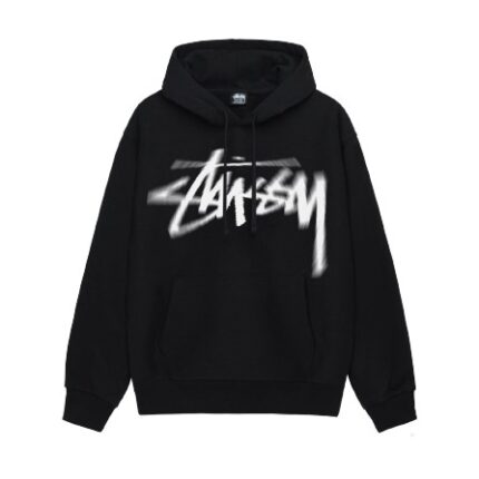 Stussy Dizzy Stock Czarny Hoodie