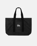 Stussy Geliefd Canvas Tote Tas Noir Bag